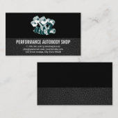 autobody | Prestaties | zuigermotor Visitekaartje (Voorkant / Achterkant)
