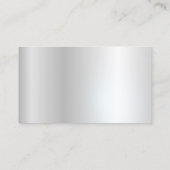 Autobody Repair Shiny Metal Background Visitekaartje (Achterkant)