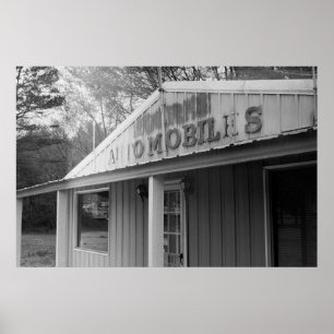 autobouwwagen poster