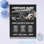 Autobranche Car Detailing Flyer (Enkel)