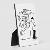 Autobrekers Scrapyard Car Boot Sale. grappig Fotoplaat (Zijkant)