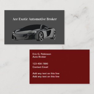 Autobusinesskaarten met coole factor visitekaartje