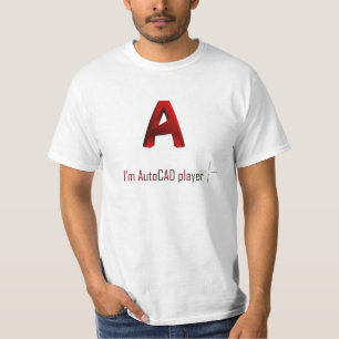 AutoCAD-speler T-shirt