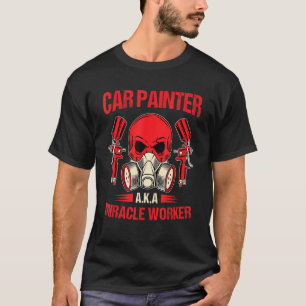 Autocarrosserie Schilder Automonteur Autocarrosser T-shirt
