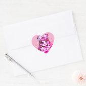 Autocolante garota kpop kawaii cantora hart sticker (Envelop)