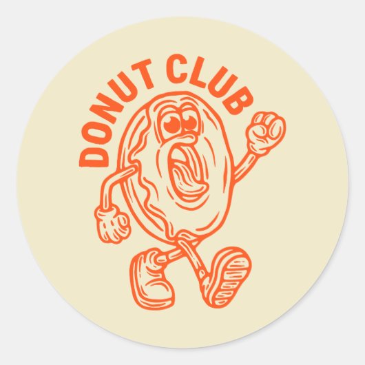 Autocolante Ronde Sticker (Voorkant)