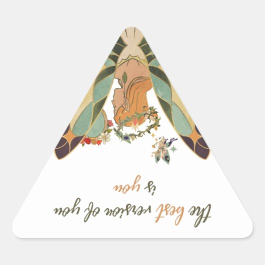 Autocollant – Inspirerende Citat Sticker – De Best (Voorkant)