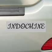 AUTOCOLLANT VOOR INDOCHINE BUMPERSTICKER (Op auto)