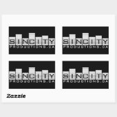 Autocollants SinCity Productions Rechthoekige Sticker (Vel)