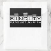 Autocollants SinCity Productions Rechthoekige Sticker (Tas)