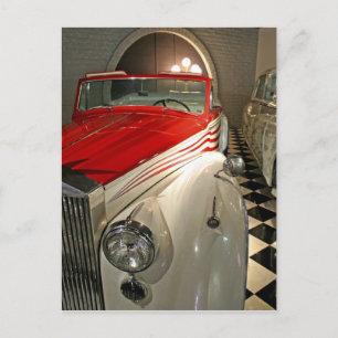 Autocollectie in The Liberace Foundation and Briefkaart