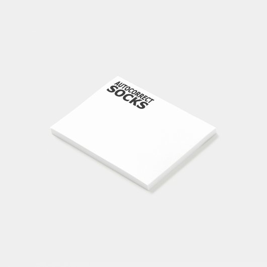 AutoCorrecte sockets Post-it® Notes (Schuin)