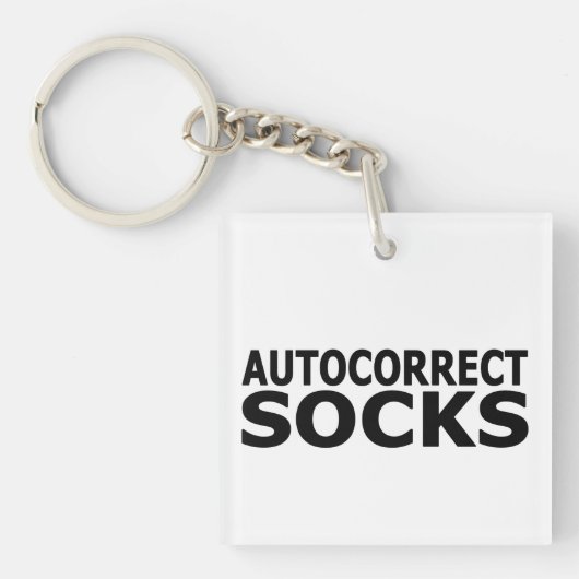 AutoCorrecte sockets Sleutelhanger (Voorkant)