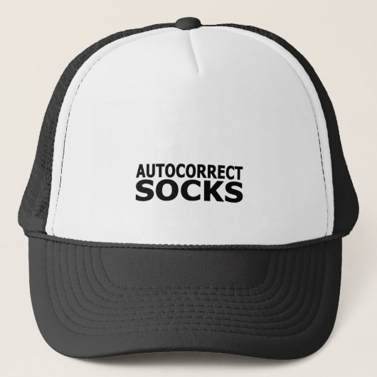AutoCorrecte sockets Trucker Pet (Voorkant)