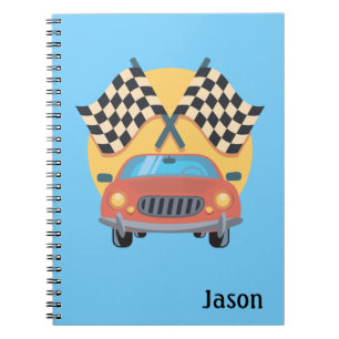 Autocoureur Auto Thema Notitieboek