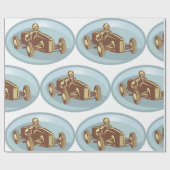  autocoureur Classic Motorsport Art Cadeaupapier (Vlak)