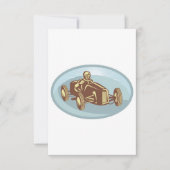  autocoureur Classic Motorsport Art Kaart (Voorkant)