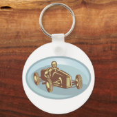  autocoureur Classic Motorsport Art Sleutelhanger (Voorkant)