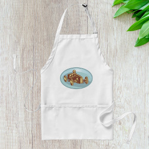 autocoureur Classic Motorsport Art Standaard Schort