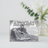 Autocrat Stationery Ad Briefkaart (Staand voorkant)