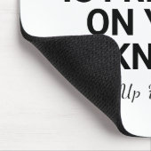 Autocratie is vrijheid op je knieën muismat (Hoek)