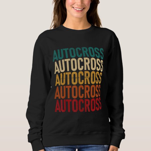 Autocross Car Racing Motorsport Apparel 1 Trui (Voorkant)