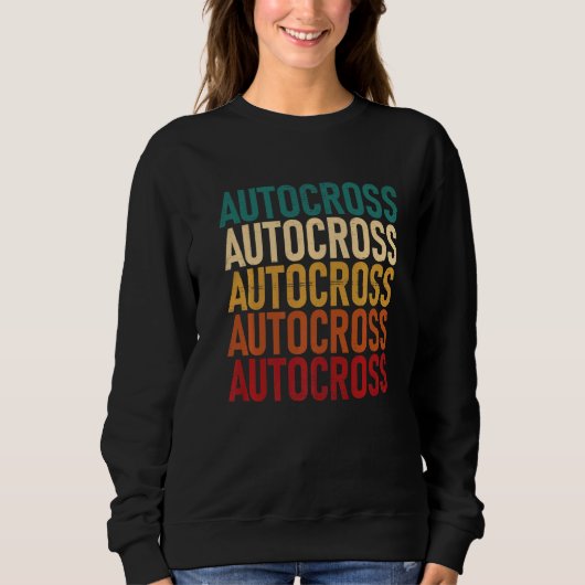 Autocross Car Racing Motorsport Apparel Trui (Voorkant)