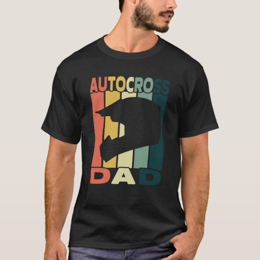 Autocross Dad I Cone Racing Autocross T-shirt (Voorkant)