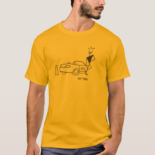 autocross is mijn ding t-shirt (Voorkant)