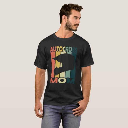 Autocross mama I Cone Racing Autocross T-shirt (Voorkant volledig)
