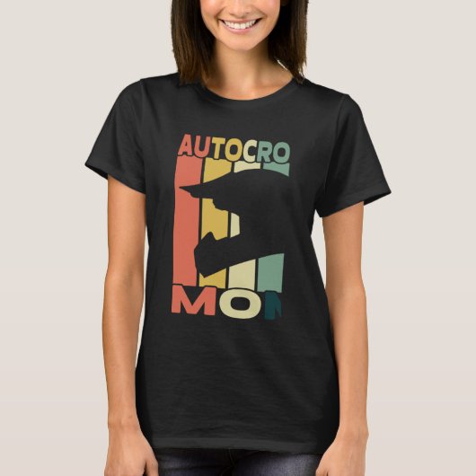 Autocross Mom I Cone Racing Autocross T-shirt (Voorkant)