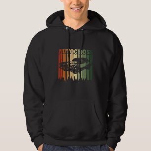 Autocross Retro Auto Racing Motorsport Kleding Hoodie