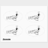 Autocross stickers, autoracing stickers, ovale sticker (Vel)