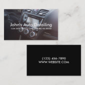 Autodealers met automatische informatie over de au visitekaartje (Voorkant / Achterkant)