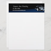 autodealerschap briefhoofd sjabloon (Voorkant / Achterkant)