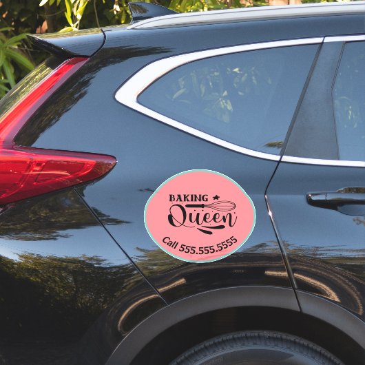 Autodecal voor bakbedrijf sticker (Auto Zijkant)