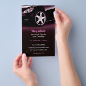 Autodecoratie  flyer (Hand)