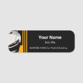 Autodecoratie Professioneel Autowasbedrijf Naamplaatje (Voorkant)