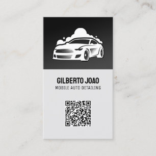 Autodetailhandelaar Douane QR Visitekaartje