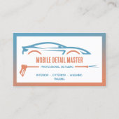Autodetailhandelaar QR Visitekaartje (Voorkant)