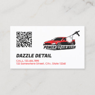 Autodetailing aangepast logo visitekaartje