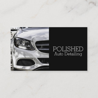 Autodetailing Autowasstraat Service Zakenkaart Visitekaartje