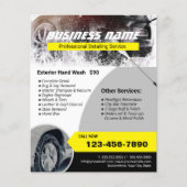 Autodetailing Powerwas Professionele Reiniging  Flyer (Voorkant)