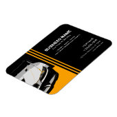 Autodetailing Professionele Autowas Magneet (Linkerzijde)
