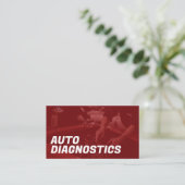 Autodiagnostiek Visitekaartje (Staand voorkant)