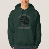 AUTODIDACT UNIVERSITY Mannen Hoodie Sweatshirt (Voorkant)