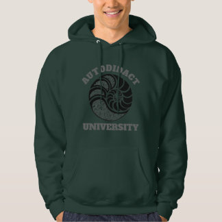 AUTODIDACT UNIVERSITY Mannen Hoodie Sweatshirt