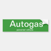 Autogas - bumpersticker (Voorkant)