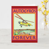 Autogiro's voor altijd kaart (Gele Bloem)