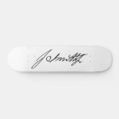 Autograaf Handtekening van Mormon Prophet Joseph S Persoonlijk Skateboard (Horizontaal)